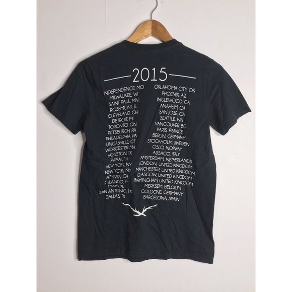 Ariana Grande The Honeymoon 2015 Tour Adult Small T-Shirt - Picture 4 of 4
